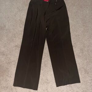 Anne Klein Dark Brown Dress Pants